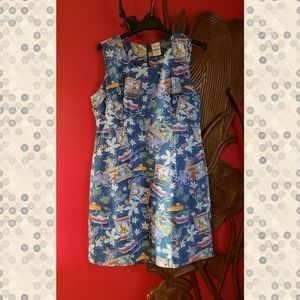Disney Hawaiian dress with Mickey, Donald, Goofy